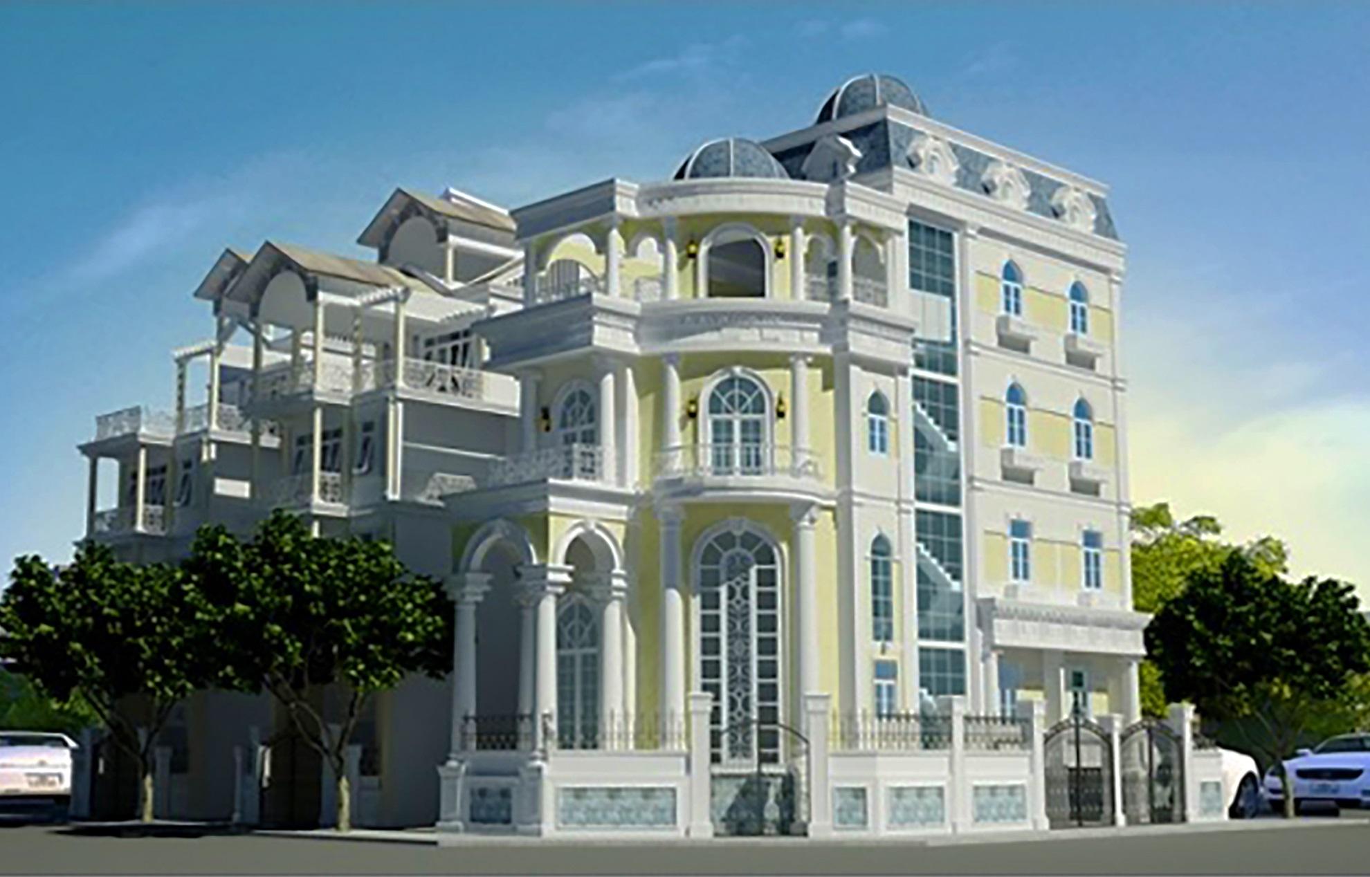 Biệt Thự Tinh Hoa Tân Cổ Điển Góc Phố Palladio