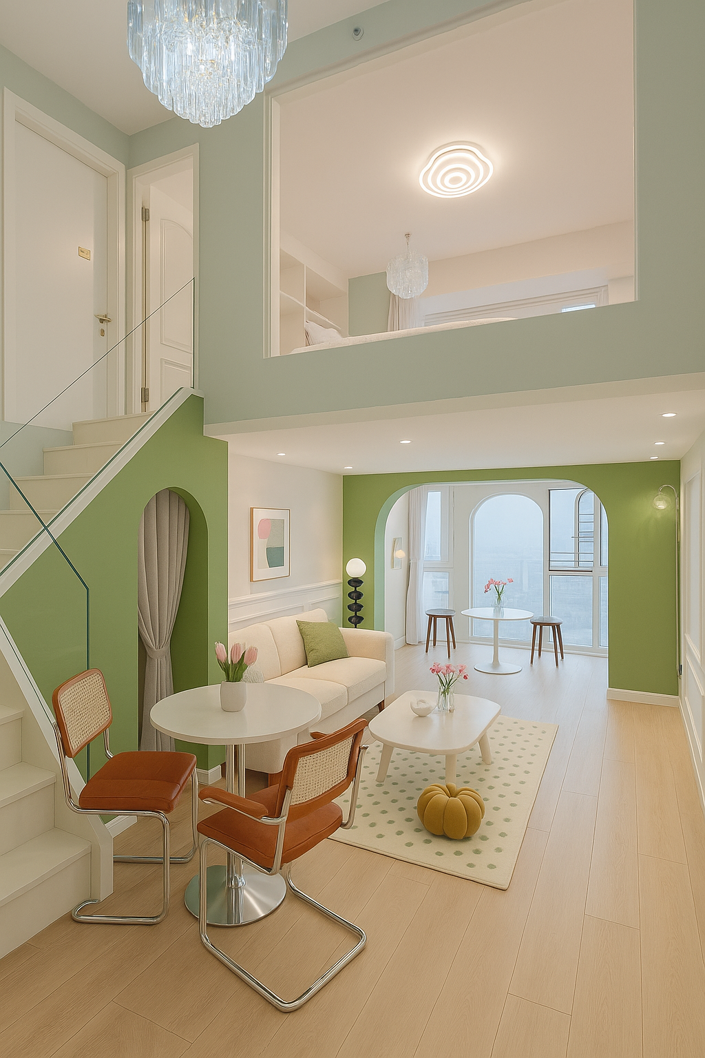 Hô biến căn hộ cũ kỹ thành tổ ấm đậm chất Hàn Quốc