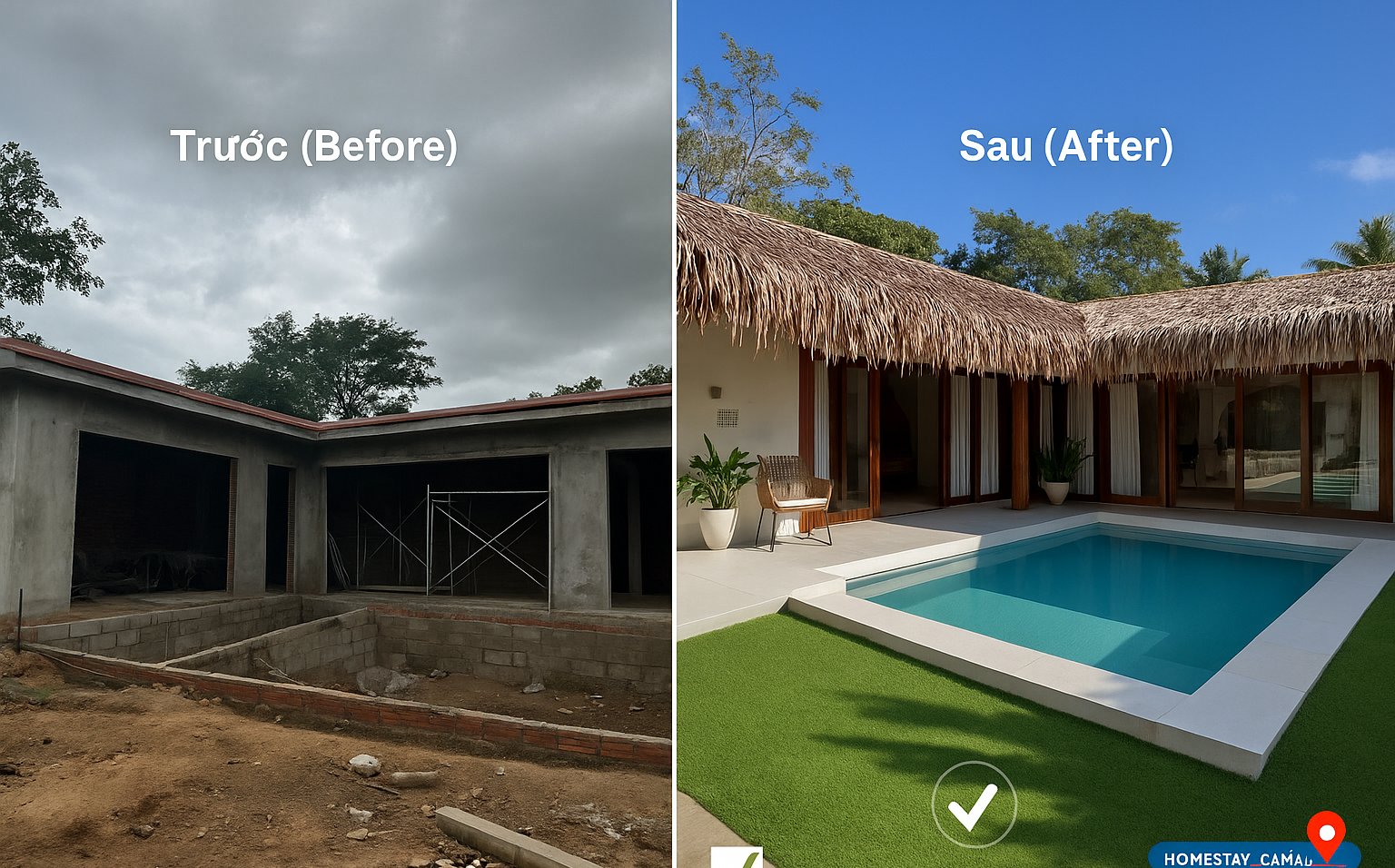 Homestay Cà Mau nghỉ dưỡng cùng thiên nhiên