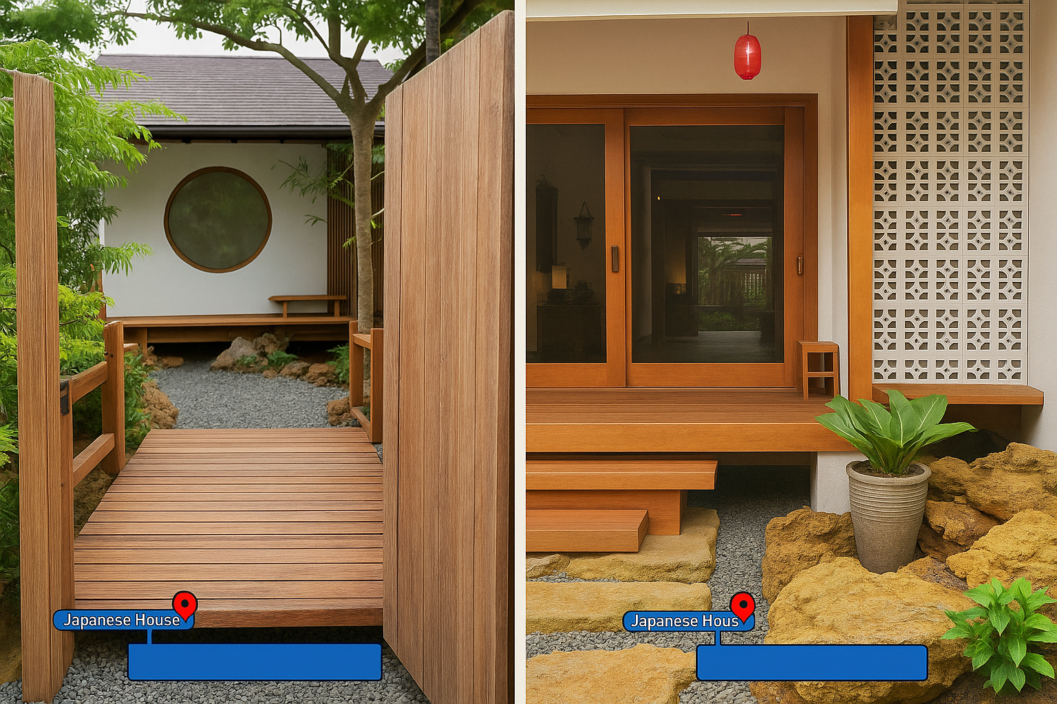 Nhà vườn theo phong cách Wabi-Sabi Nhật