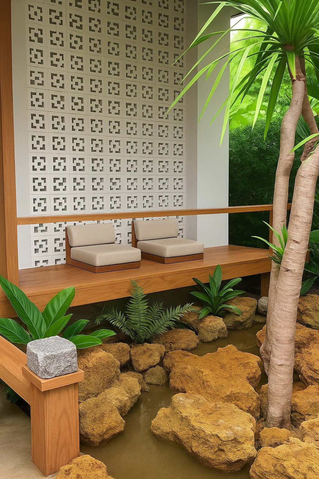 Nhà vườn theo phong cách Wabi-Sabi Nhật