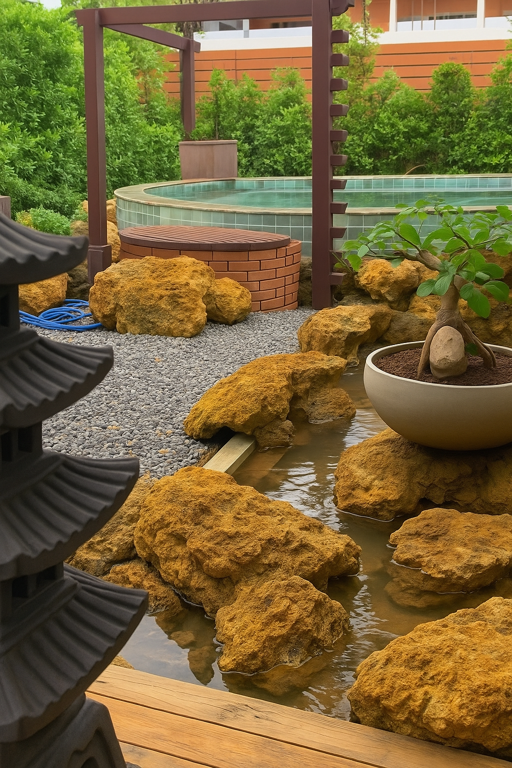 Nhà vườn theo phong cách Wabi-Sabi Nhật