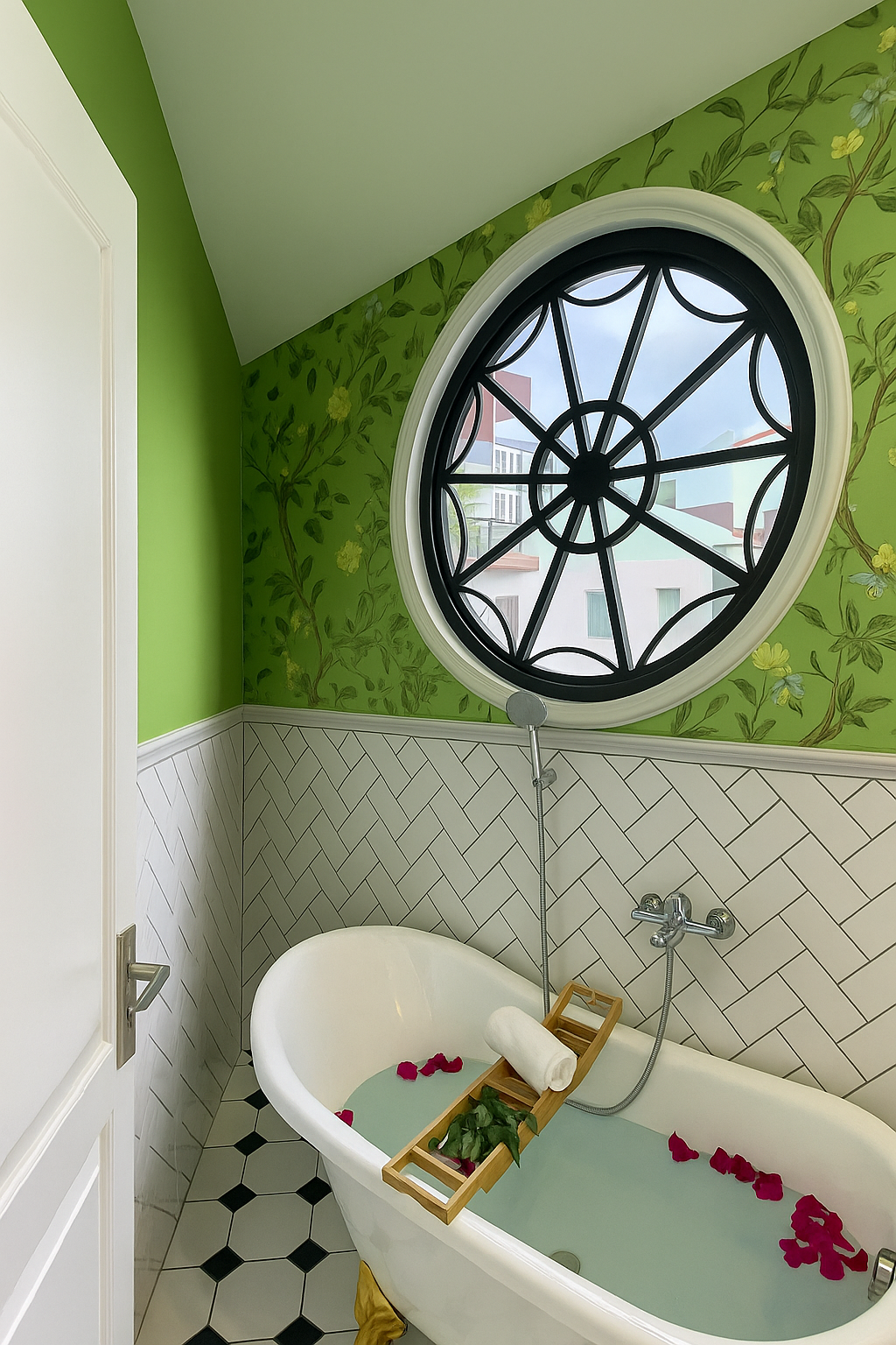 mau nha pho dep nhat phong tam thu gian